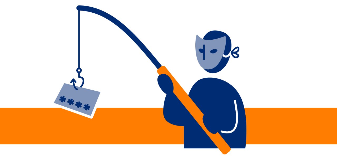 Tietojenkalastelu, henkilö kalastaa tietoja