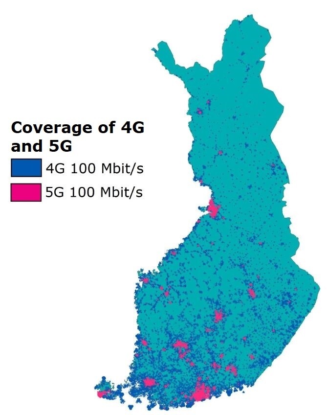 Fast 5G already available to more than 1.8 million Finnish households  Traficom